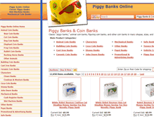 Tablet Screenshot of piggybanksonline.net